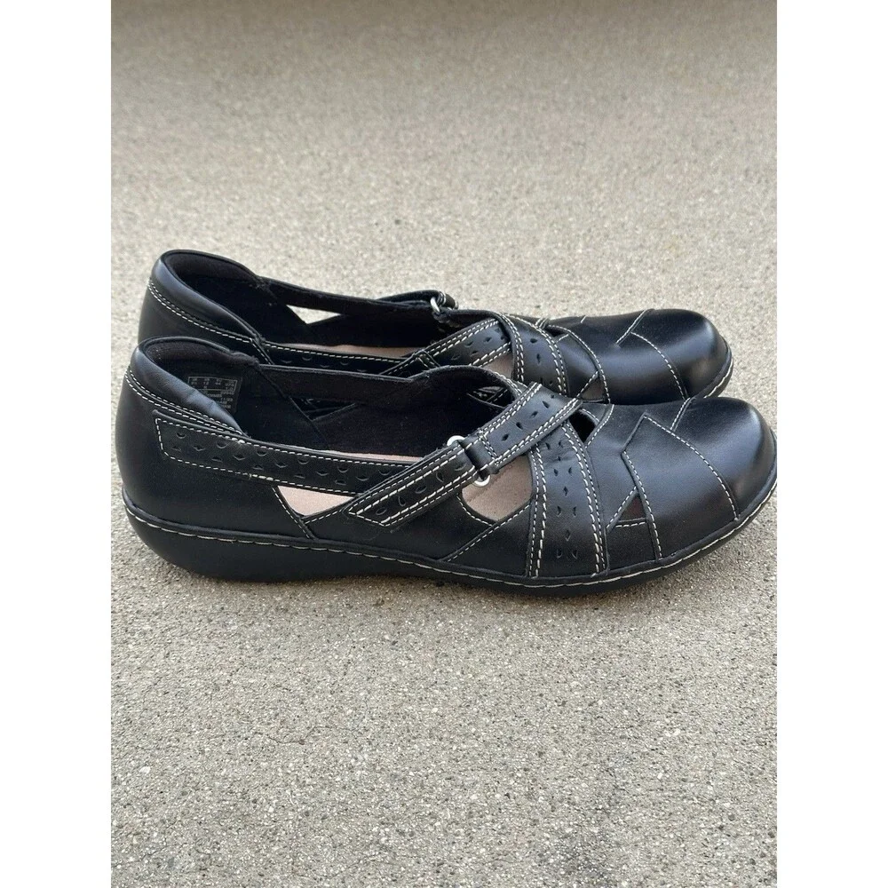 Clarks Originals Womens Ashland Spin Q Black Size 12 Narrow